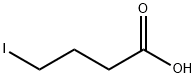 4-ヨード酪酸 化学構造式