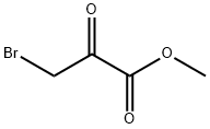 3-ブロモ-2-オキソプロピオン酸メチル 化学構造式