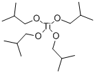 オルトチタン酸テトライソブチル 化学構造式