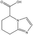 Imidazo[1,2-a]pyridine-5-carboxylic acid, 5,6,7,8-tetrahydro-, (+)- (9CI) Struktur