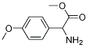 Benzeneacetic acid, a-aMino-4-Methoxy-, Methyl ester|甲基2-氨基-2-(4-甲氧苯基)乙酸酯盐酸盐