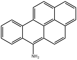 6-aminobenzo(a)pyrene, 7428-83-3, 结构式