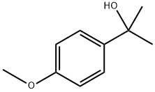 4-メトキシ-α,α-ジメチルベンゼンメタノール 化学構造式