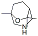 5,7,7-trimethyl-6-oxa-3-azabicyclo(3.2.2)nonane Structure