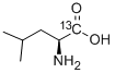 L-ロイシン (1-13C, 99%) 化学構造式
