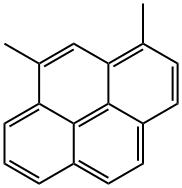1,9-Dimethylpyrene Structure