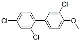 2,3',4-Trichloro-4'-methoxy-1,1'-biphenyl Structure