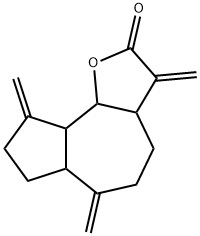 Dehydrocostuslactone 化学構造式