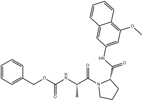Z-ALA-PRO-4M-BETANA, 74305-55-8, 结构式
