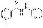 m-Iodobenzoic acid 2-phenylhydrazide Structure