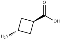 反式-3-氨基环丁基甲酸,74307-75-8,结构式