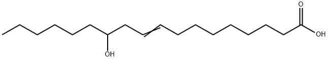 蓖麻醇酸, 7431-95-0, 结构式