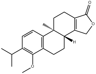 雷酚内酯甲醚 结构式