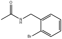 N-(2-溴苄基)乙酰胺,74315-07-4,结构式