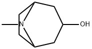 8-甲基-8-氮杂双环[3.2.1]辛烷-3-醇, 7432-10-2, 结构式