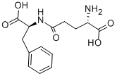 N-(L-γ-グルタミル)-L-フェニルアラニン 化学構造式