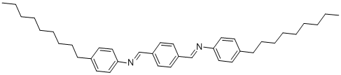 TEREPHTHALYLIDENE BIS(P-NONYLANILINE) Struktur