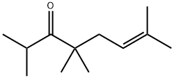 2,4,4,7-四甲基-6-辛烯-3-酮, 74338-72-0, 结构式