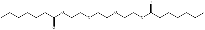 Triethylene glycol bisheptanoate Struktur