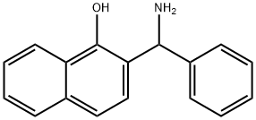 2-(α-アミノベンジル)-1-ナフトール 化学構造式