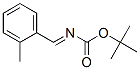 Carbamic acid, [(2-methylphenyl)methylene]-, 1,1-dimethylethyl ester, [N(E)]- Struktur