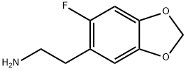 2-(6-FLUORO-BENZO[1,3]DIOXOL-5-YL)-ETHYLAMINE Structure