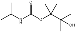 Carbamic acid, (1-methylethyl)-, 2-hydroxy-1,1,2-trimethylpropyl ester (9CI) 化学構造式