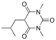 5-isobutyl-1,3-dimethylbarbituric acid 结构式