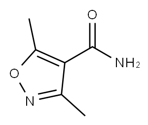 3,5-DIMETHYL-4-ISOXAZOLECARBOXAMIDE Structure