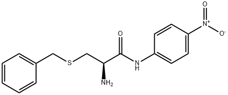 H-CYS(BZL)-PNA Struktur