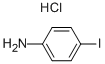 4-ヨードアニリン・塩酸塩 化学構造式