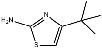 2-氨基-4-叔丁基噻唑 结构式