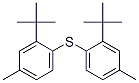 tert-ブチル(4-メチルフェニル)スルフィド 化学構造式