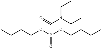 二丁基-二乙基氨基甲酰磷酸酯,7439-69-2,结构式