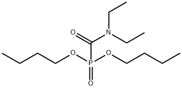 DI-N-BUTYL N,N-DIETHYLCARBAMOYLPHOSPHONATE Structure