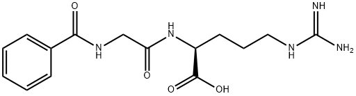 N-ベンゾイル-Gly-L-Arg-OH 化学構造式
