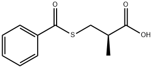 (R)-3-(benzoylthio)-2-methylpropionic acid Structure