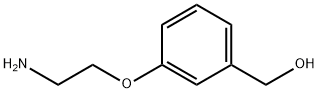 Benzenemethanol, 3-(2-aminoethoxy)- (9CI) Struktur