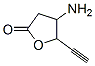 2(3H)-Furanone, 4-amino-5-ethynyldihydro- (9CI) 结构式