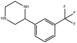 2-(3-TRIFLUOROMETHYL-PHENYL)-PIPERAZINE Structure