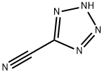 5-氰基四氮唑, 74418-40-9, 结构式