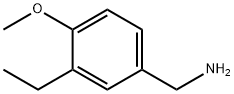 Benzenemethanamine, 3-ethyl-4-methoxy- (9CI) Struktur