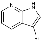 3-Bromo-7-azaindole Struktur