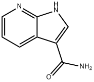 1H-ピロロ[2,3-B]ピリジン-3-カルボキサミド 化学構造式