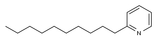 2-Decylpyridine Structure