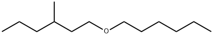 1-(Hexyloxy)-3-methylhexane 结构式