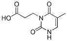 3-(2-carboxyethyl)thymine Structure