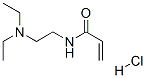 N-[2-(diethylamino)ethyl]acrylamide monohydrochloride 结构式