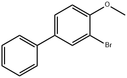 3-ブロモ-4-メトキシビフェニル 化学構造式