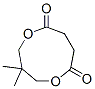 3,3-dimethyl-1,5-dioxonane-6,9-dione Struktur